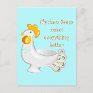 Chicken Soup Postcard