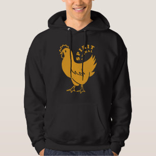 Chicken Spirit Animal Cool   Hoodie