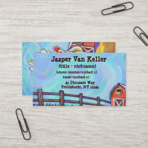 Chicken Stationery Business Card