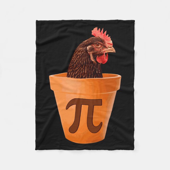 Chicken T And I Dont Care  Fleece Blanket (Front)
