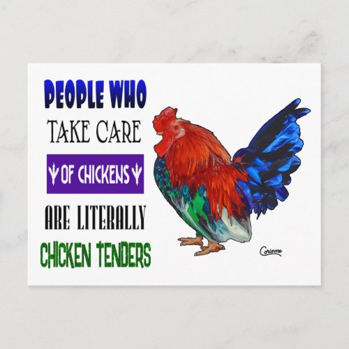 Chicken Tenders _ Postcard