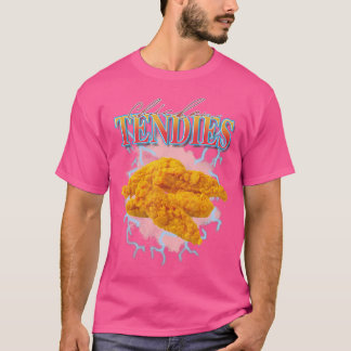 Chicken Tendies Heavy Metal World Tour Hardcore Mu T-Shirt