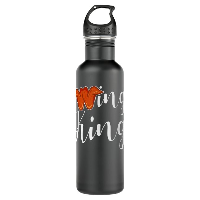 Chicken The Pet That Poops Breakfast What Kids Shi Stainless Steel Water Bottle (Front)