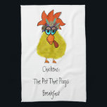 Chicken towel<br><div class="desc">Will bring humor to any kitchen.</div>