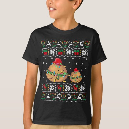 Chicken Ugly Christmas Sweater Xmas Lights Matchin