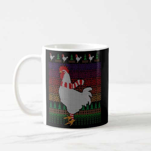 Chicken Ugly Poultry X_Mas Farmer Coffee Mug
