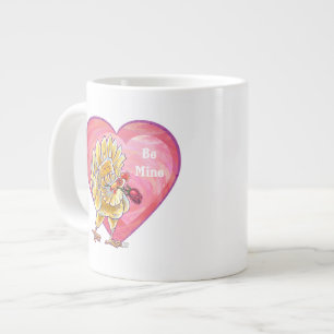 Chicken Valentine's Day Large Coffee Mug