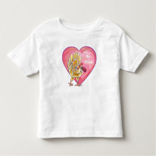 Chicken Valentine's Day Toddler T-shirt