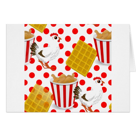 chicken waffles cards (Front Horizontal)