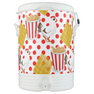chicken waffles igloo cooler