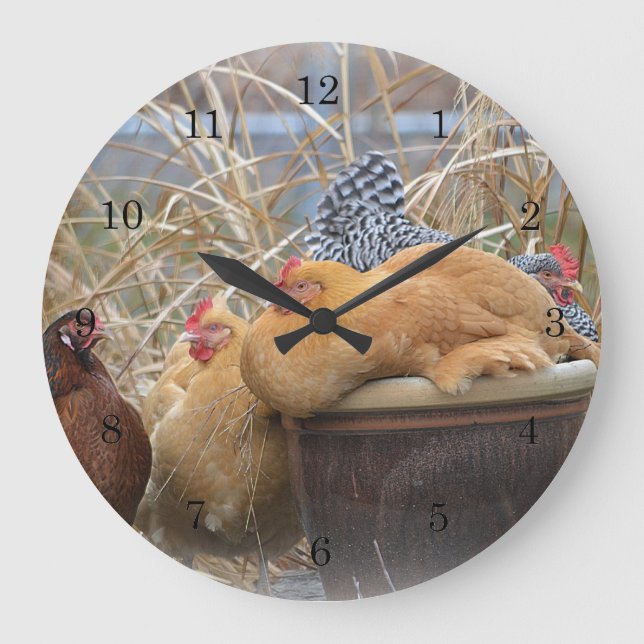Chicken Wall Clock (Front)