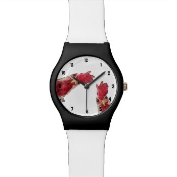 Chicken  Watch by Kharts at Zazzle