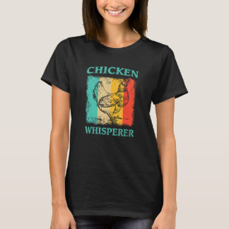 Chicken Whisperer Barnyard Harvest Farming Barn Ca T-Shirt