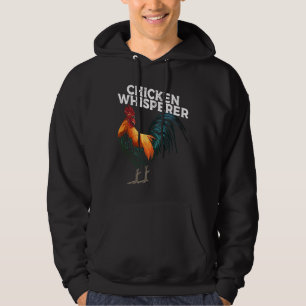 Chicken Whisperer Cockfighting Rooster Bird Cocker Hoodie