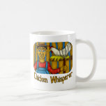 Chicken Whisperer Coffee Mug<br><div class="desc">Great cartoon design of a farmer and his friend. "Chicken Whisperer" is great wearable art with humor and coolness. Fun graphic art digital painting for all your clothing.</div>