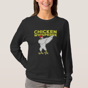 Chicken Whisperer Dabbing Rooster With Sunglasses T-Shirt