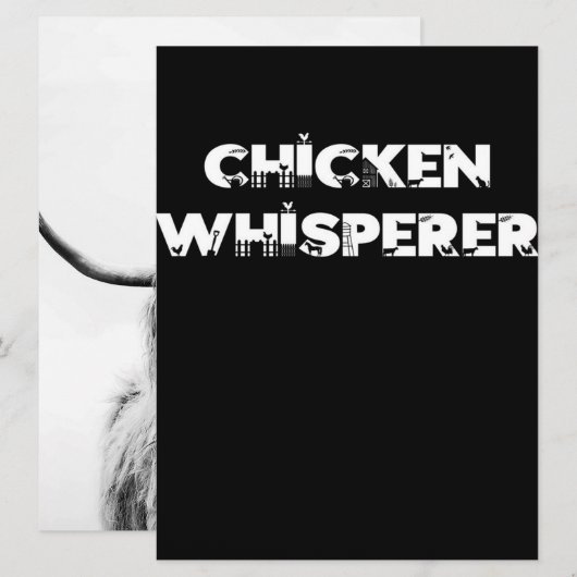 chicken whisperer farmer (Front/Back)