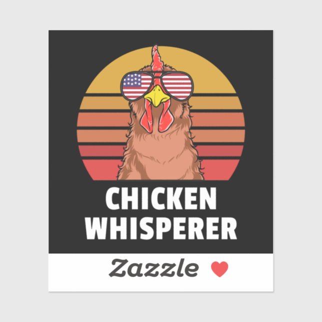 Chicken Whisperer Farmer Chicken Farmer Sticker (Sheet)