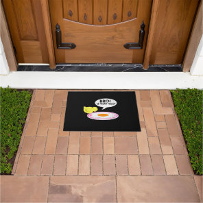 Chicken Whisperer Funny Bro Is That You Funny Farm Doormat