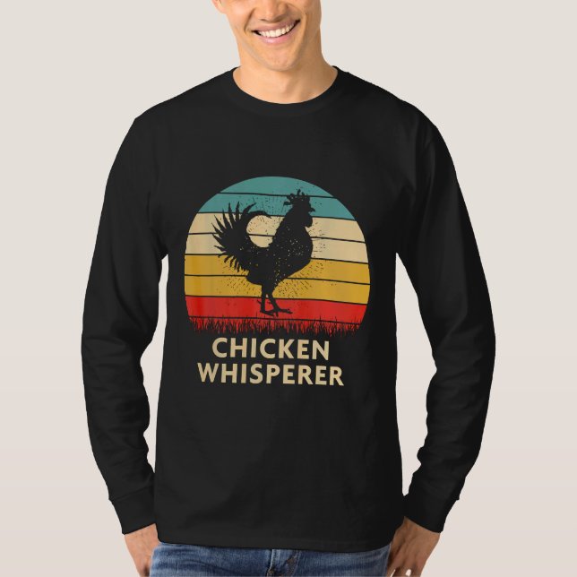 Chicken Whisperer Vintage Retro   T-Shirt (Front)