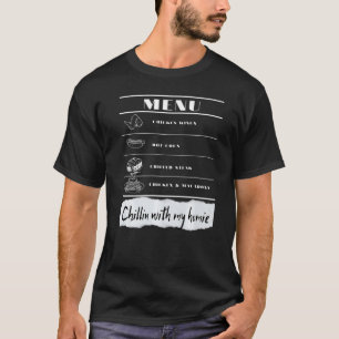 Chicken Wing Chicken Hotdog Bologna Song Lyric Men T-Shirt