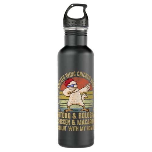 chicken wing chicken wing 2song lyric hot dog bolo stainless steel water bottle