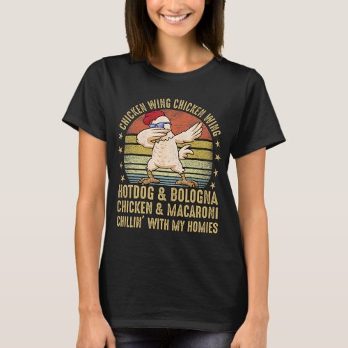 chicken wing chicken wing 2song lyric hot dog bolo T_Shirt