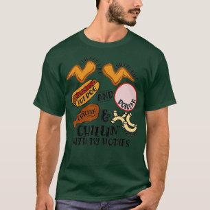 Chicken Wing Chicken Wing Hot Dog  Bologna Viral T-Shirt