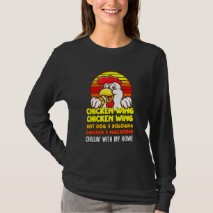 Chicken Wing Chicken Wing Hotdog And Bologna For K T-Shirt