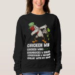 Chicken Wing Chicken Wing Song Hot Dog Bologna St  Sweatshirt