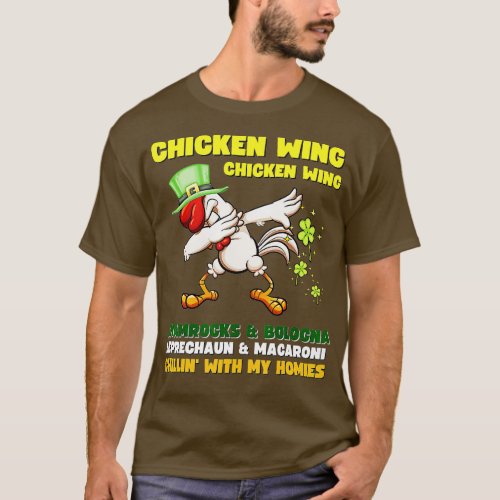 Chicken Wing Chicken Wing Song Hot Dog Bologna St  T_Shirt