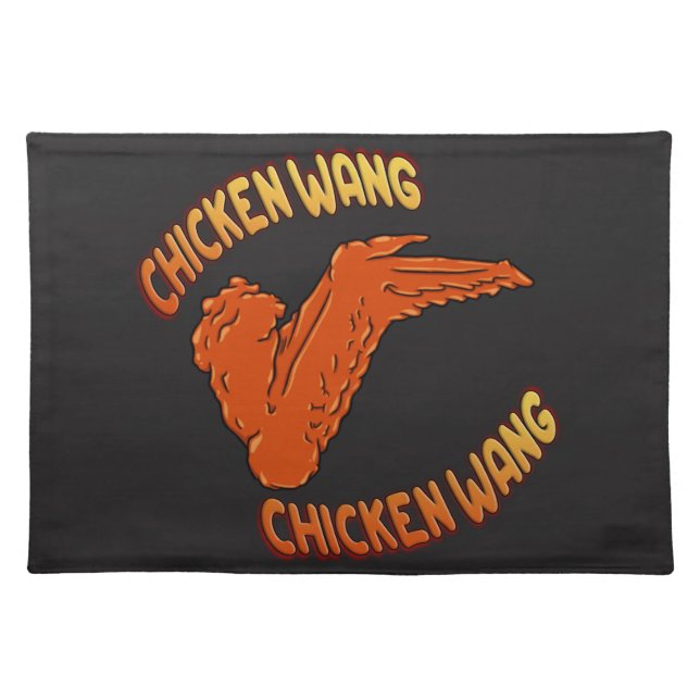 Chicken Wing Cloth Placemat (Front)