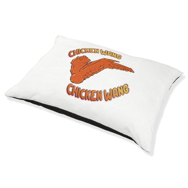 Chicken Wing Dog Bed (Angled)