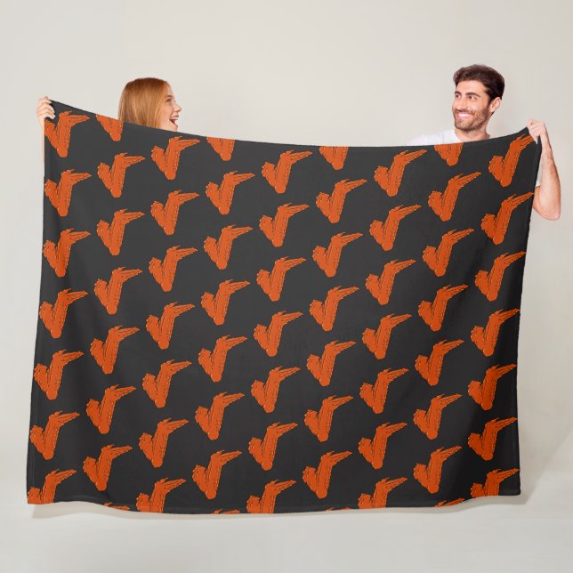 Chicken Wing Fleece Blanket, All Sizes (In Situ)
