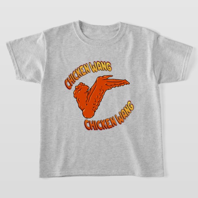 Chicken Wing Kids' Basic T-Shirt (Laydown)
