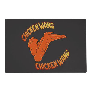 Chicken Wing Laminated Placemat