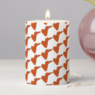 Chicken Wing Pillar Candle