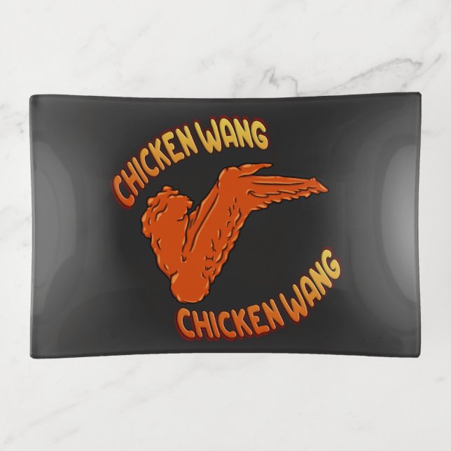 Chicken Wing Trinket Tray (Front)
