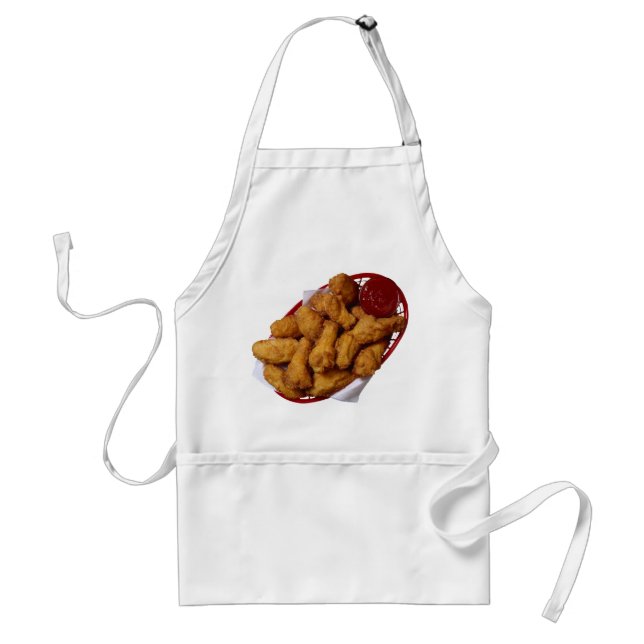 Chicken Wings Adult Apron (Front)