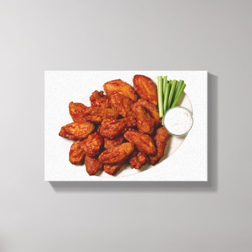 Chicken Wings Canvas Print