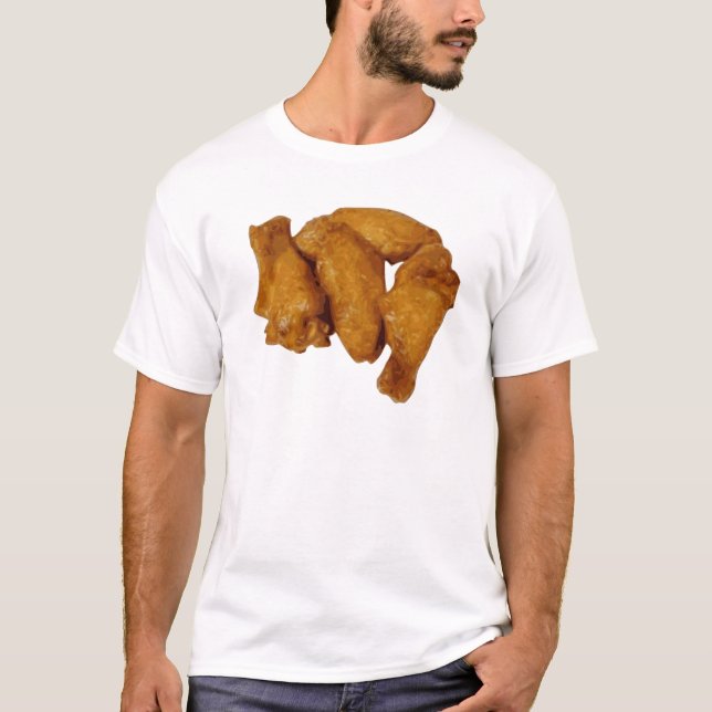 Chicken Wings Crispy Delicious T-Shirt (Front)