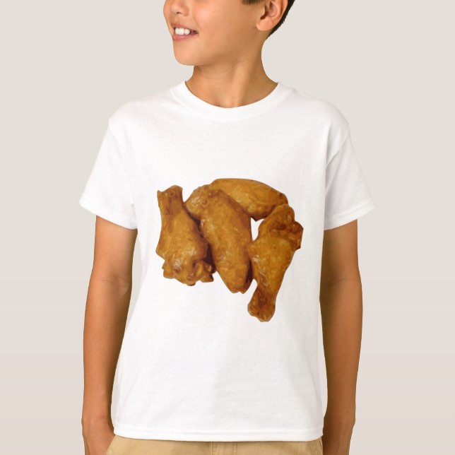 Chicken Wings Crispy Delicious T-Shirt (Front)