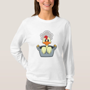 Chicken with Cooking pot T-Shirt