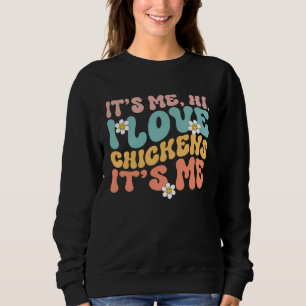 Chicken Women Girls Egg Dealer Chickens Sweatshirt