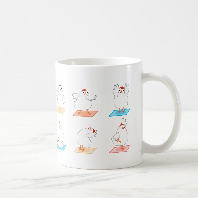 Chicken Yoga Mug (Right)