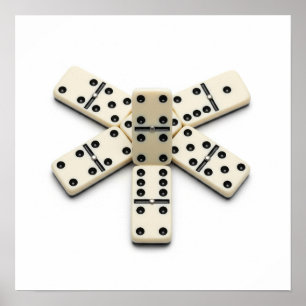 Chickenfoot Dominoes Poster