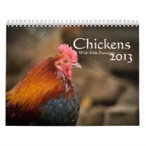 Chickens 2014 ( With Bible Passages ) Calendar