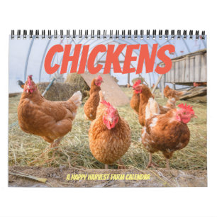 Chickens 2019 - Happy Harvest farm Calendar