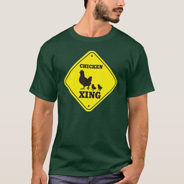 Chickens Ahead T-Shirt (Front)