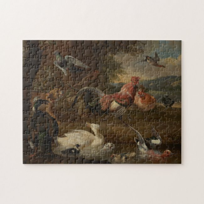 Chickens and Ducks - 17th Century Dutch Fine Art